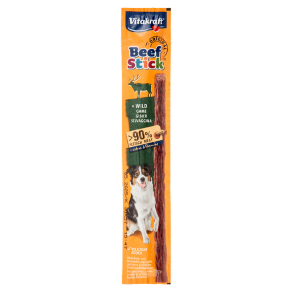 Vitakraft Beef Stick Original + Selvaggina 12 g