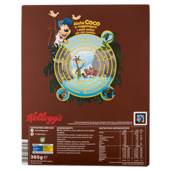 Kellogg's Coco pops Risetti 365 g