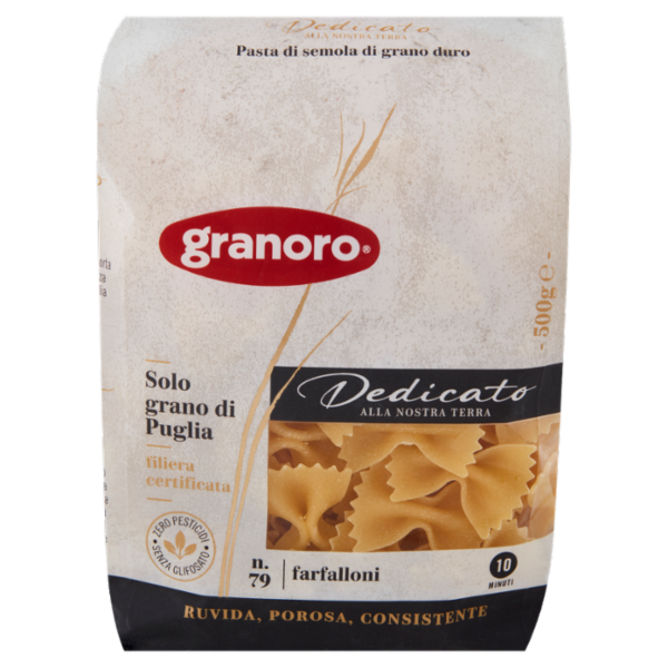 granoro Dedicato n. 79 farfalloni 500 g