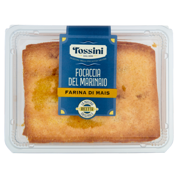 Tossini Focaccia del Marinaio Farina di Mais 200 g