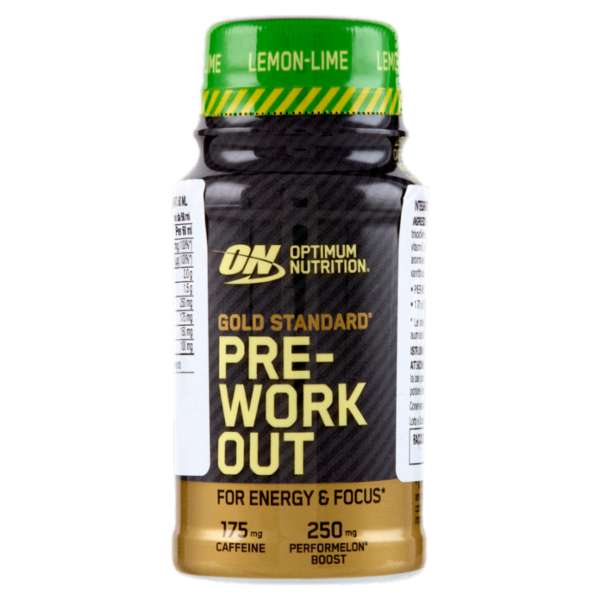 Optimum Nutrition Gold Standard Pre-Workout Lemon-Lime 60 ml