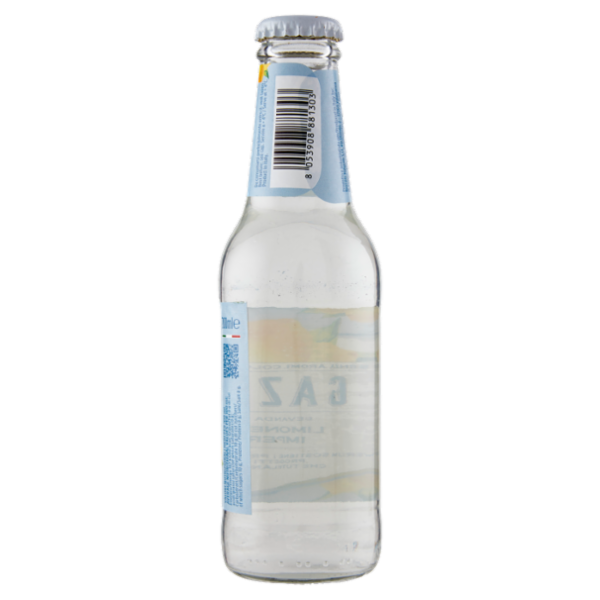 Verum Bevi più Naturale Gazzosa Bevanda Gassata con Limone di Rocca Imperiale IGP 200 ml