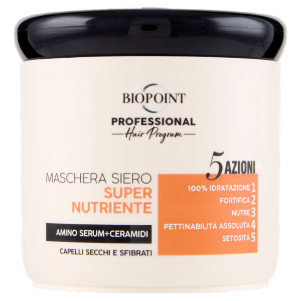Biopoint Professional Hair Program Maschera Siero Super Nutriente 400 ml