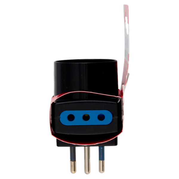 Scame Adattatore Multiplo 10A Spina e 2 prese 10A, 1 presa 10-16A, 2P+T 250V