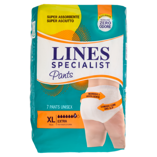 Lines Specialist Pants Unisex Extra Taglia XL 7 pz
