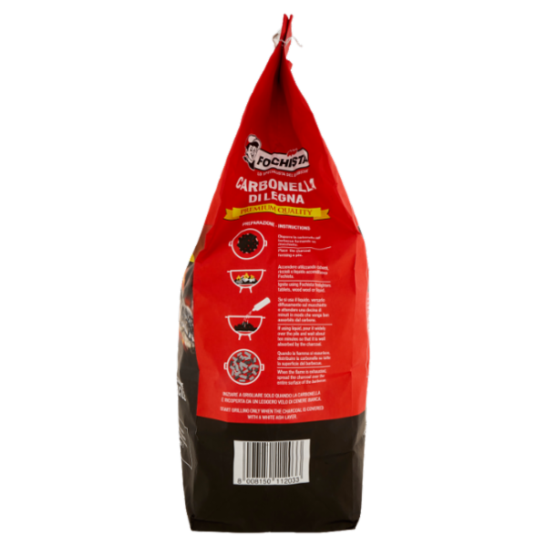 Fochista Carbonella di Legna Premium Quality 5 kg