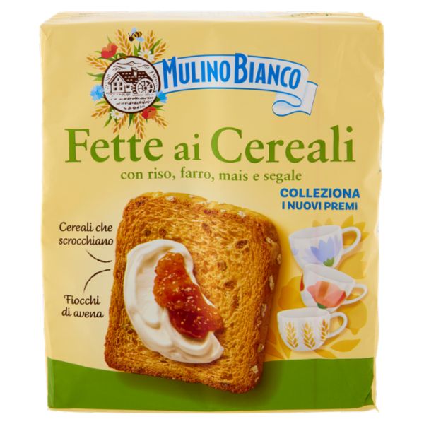 Mulino Bianco Fette Biscottate ai Cereali 315g
