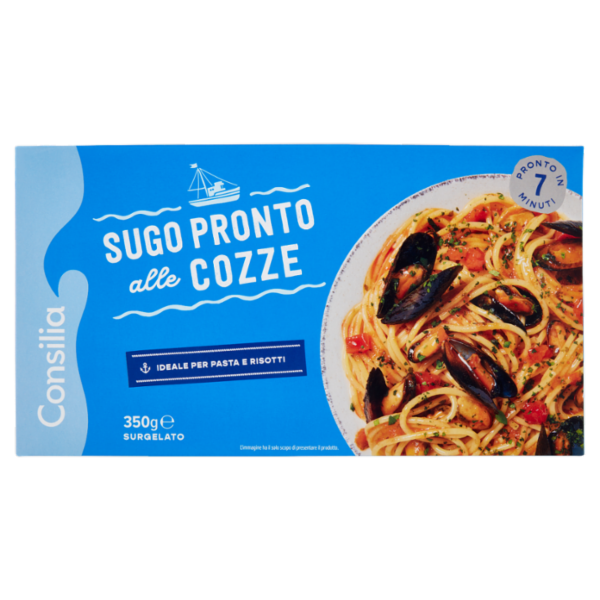 Consilia Sugo Pronto alle Cozze Surgelato 350 g