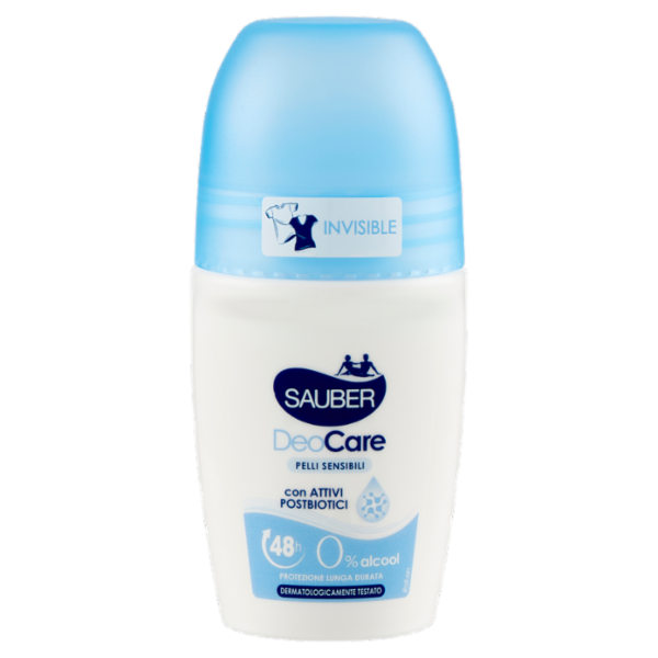 Sauber DeoCare Pelli Sensibili Roll-on 50 ml
