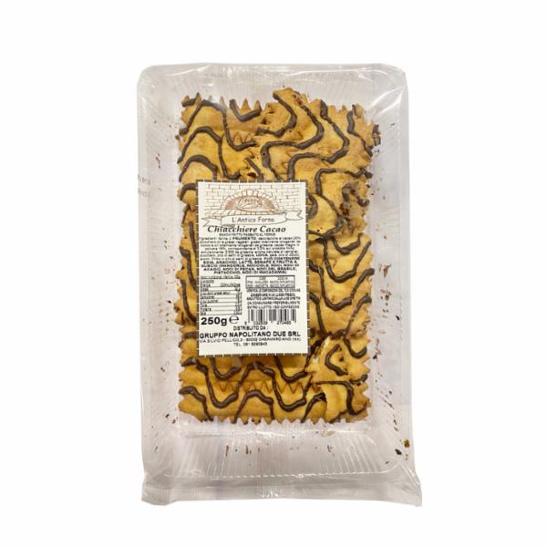 Chiacchiere Decorate Con Cacao 250 G