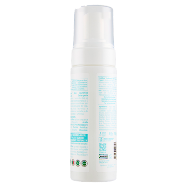 equilibra Aloe Ialuronica Mousse Detergente 150 ml