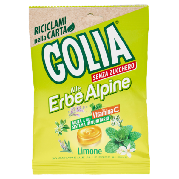 Golia alle Erbe Alpine Limone 60 g