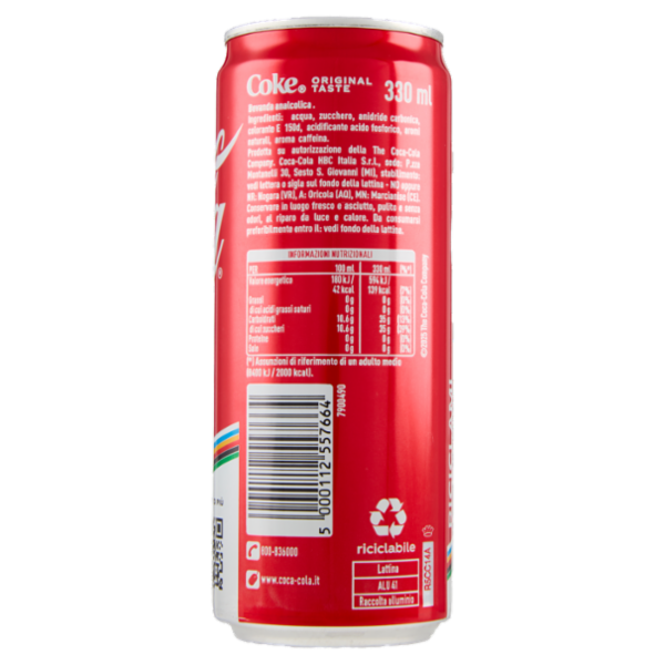 Coca-Cola Sleek 33cl