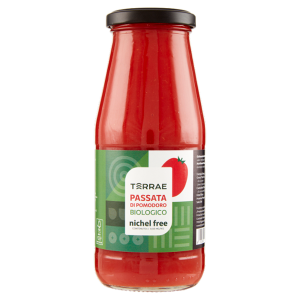 Terrae Passata di Pomodoro nichel free Biologico 420 g