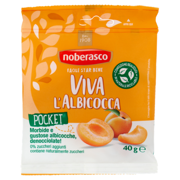 noberasco Viva l'Albicocca Pocket 40 g