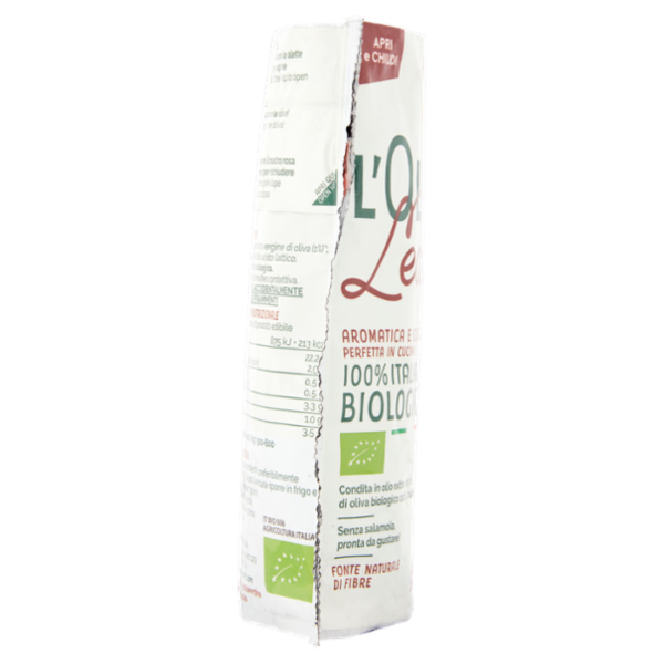 Monini l'Oliva Leccino Biologica al Naturale Denocciolata 150 g