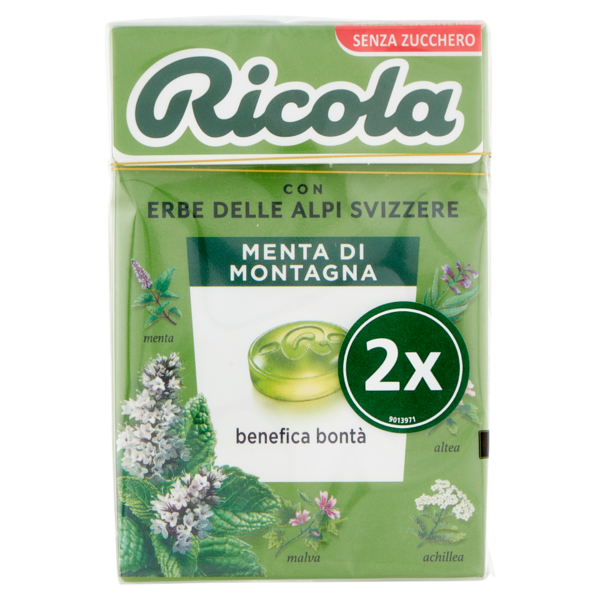 Ricola Menta di Montagna 2 x 50 g