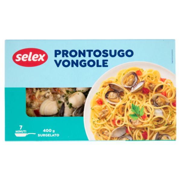 Selex Prontosugo alle Vongole Surgelato 400 g