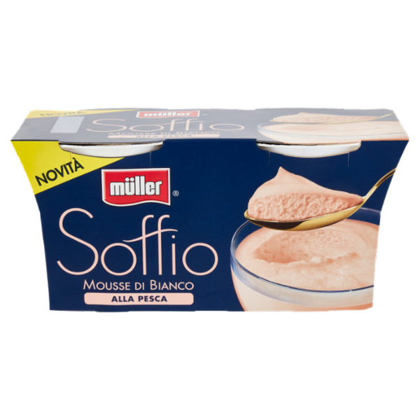 müller Soffio Mousse di Bianco alla Pesca 2 x 95 g