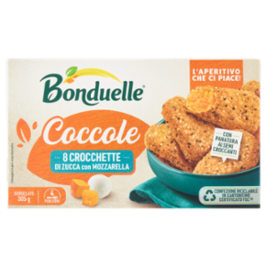 Bonduelle Coccole 8 Crocchette Di Zucca Con Mozzarella Surgelato 305 g