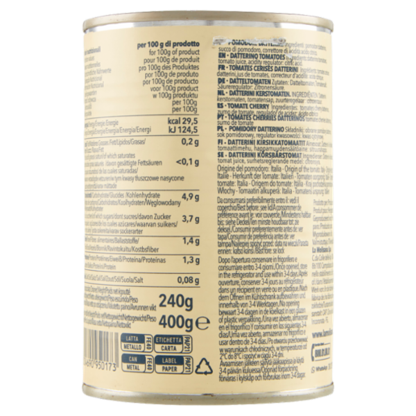 La Molisana Datterini 400g