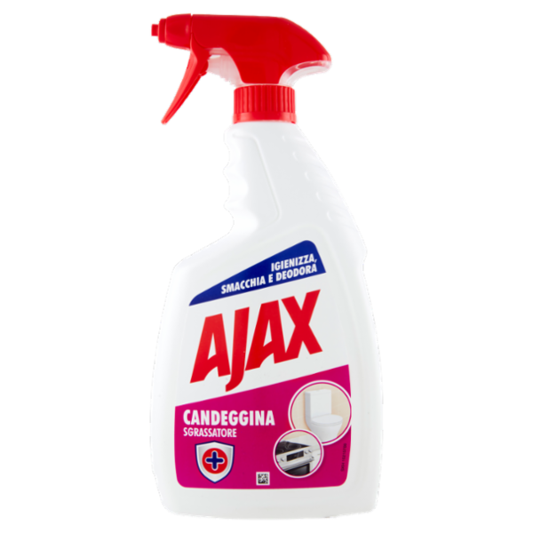 Ajax detersivo Spray con candeggina igienizzante, 675 ml
