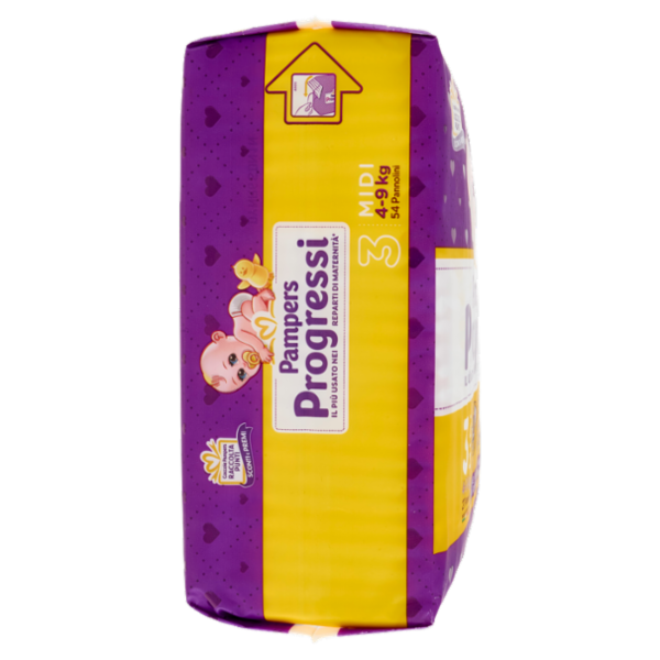 Pampers Progressi Midi 27 + 27 pz