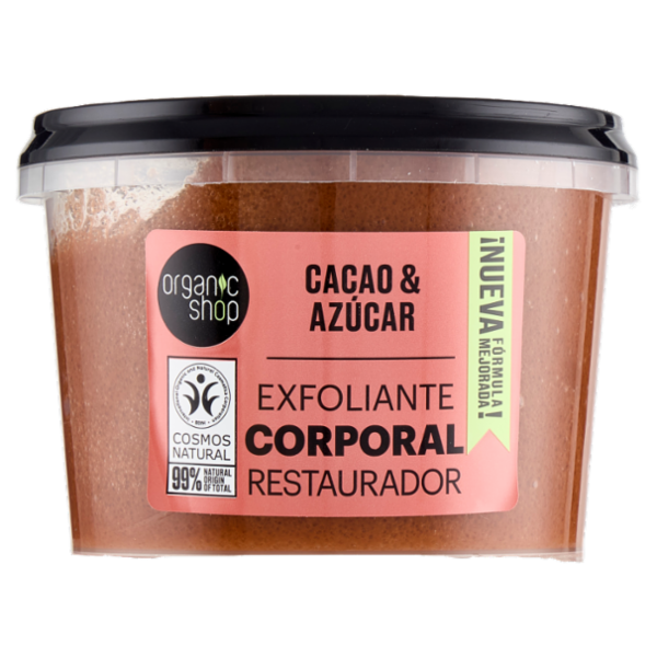 organic shop Scrub Corpo Rivitalizzante Cacao & Azùcar 250 ml