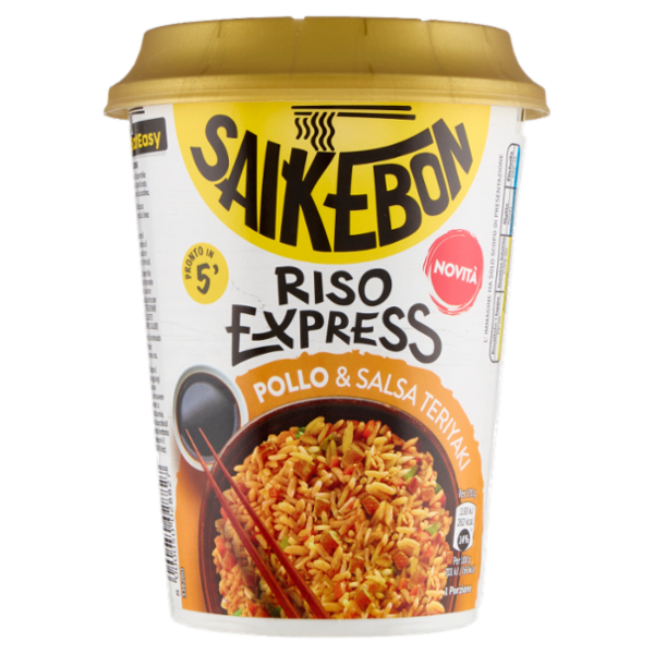 Saikebon Riso Express Pollo & Salsa Teriyaki 83 g
