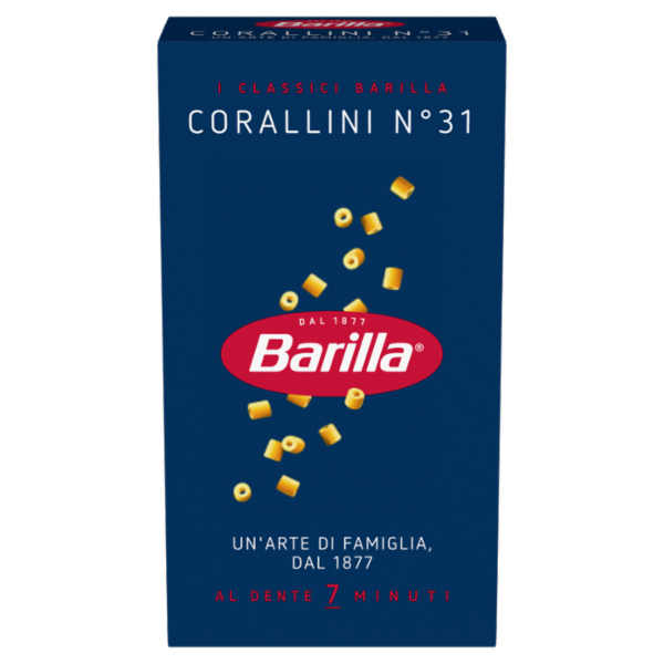 Barilla Pasta Corallini n.31 500g