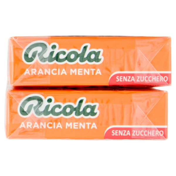 Ricola Arancia Menta Senza Zucchero 2 x 50 g