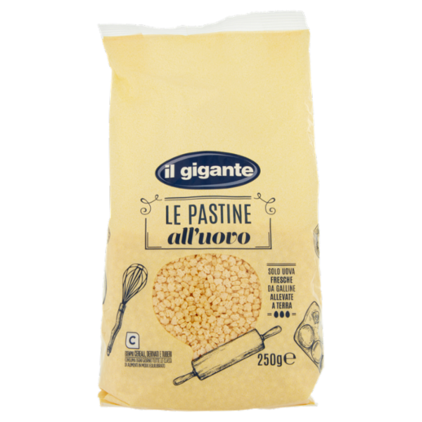 IL GIGANTE le Pastine all'uovo Grattini N.32 250 g