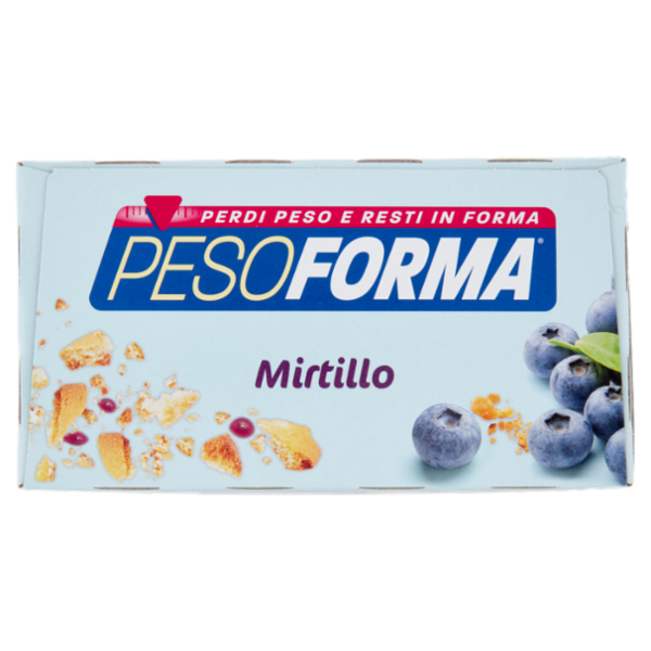 Pesoforma Biscotti gusto Mirtillo, sostitutivo del pasto per perdita e controllo del peso, 16 x 33g