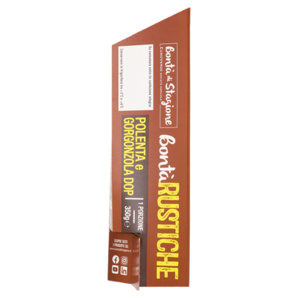 Bontà di Stagione Bontà Rustiche Polenta e Gorgonzola DOP 350 g