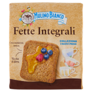 Mulino Bianco Fette Biscottate Integrali Ricche Di Fibre 315g