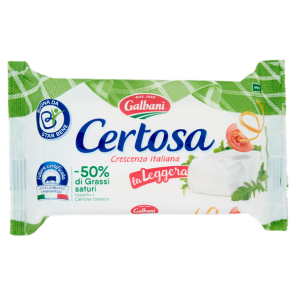 Galbani Certosa Crescenza italiana la Leggera 165 g