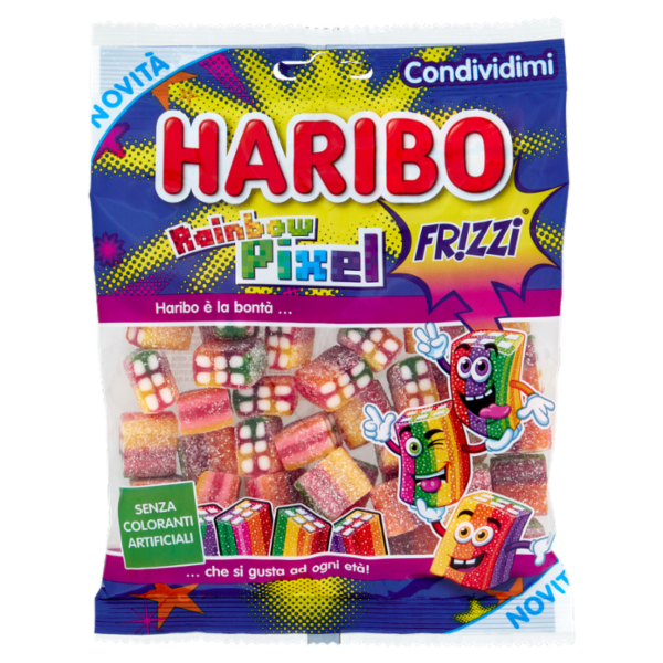 Haribo Rainbow Pixel Fr!zzi 160 g