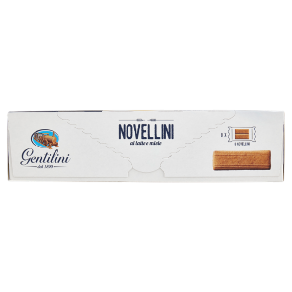 Gentilini Novellini al latte e miele 8 x 60 g
