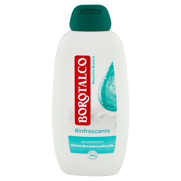 Borotalco Muschio Bianco Rinfrescante Bagnodoccia 600 ml