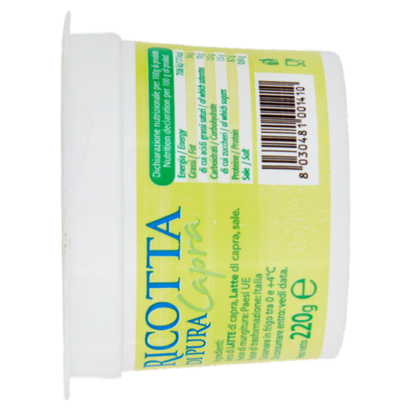 3B Latte Ricotta di Capra 220 g