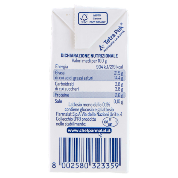 Chef Senza Lattosio 200 ml