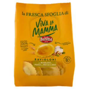 Viva La Mamma La Fresca Sfoglia Di Ravioloni Con Burrata Pesto Di Pistacchio 200 g