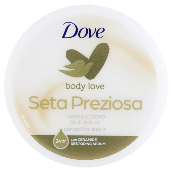 Dove body love Seta Preziosa Crema Corpo Nutriente per tutti i tipi di pelle 300 ml