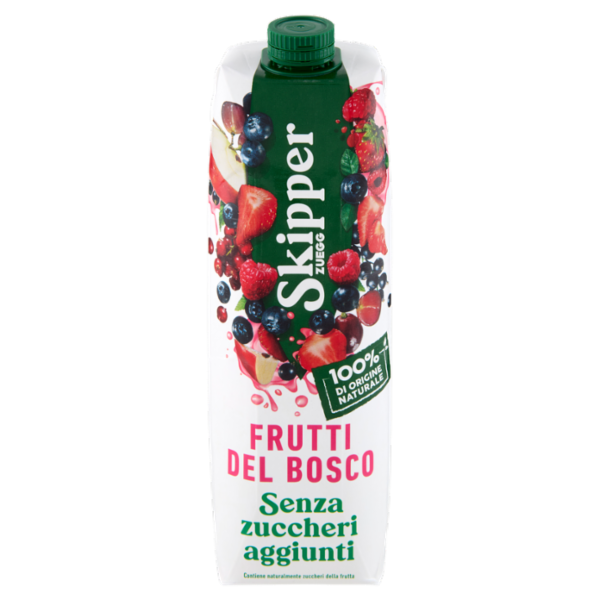 Zuegg Skipper Frutti di Bosco Senza zuccheri aggiunti 1000 ml