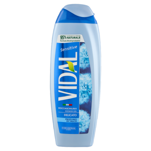 Vidal Sensitive Docciaschiuma Talco Liquido 250 ml