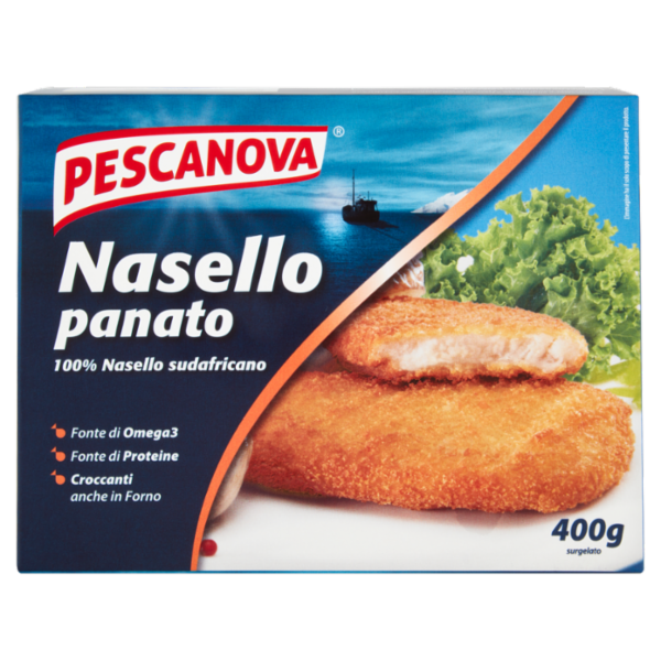 Pescanova Nasello panato surgelato 400 g