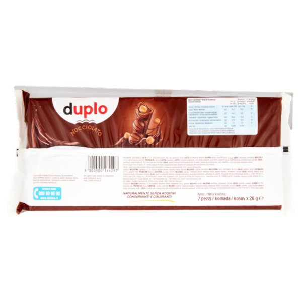 duplo Nocciolato 7 x 26 g