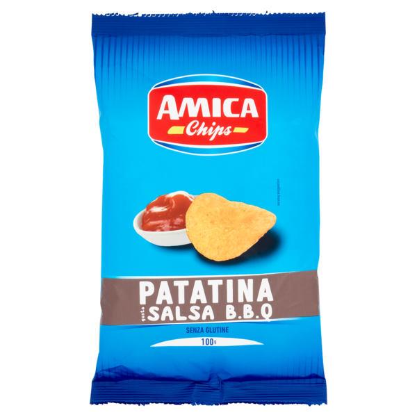Amica Chips Patatina gusto Salsa B.B.Q 100 g