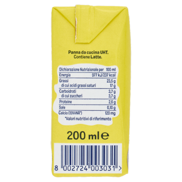 Arborea Panna a Cucina 200 ml