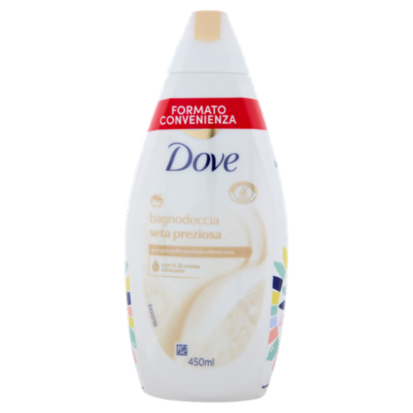 Dove Bagnodoccia seta preziosa 2 x 450 ml
